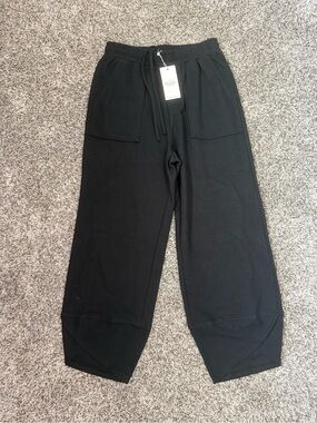 Trendy Queen Wide Leg Pants Barrel Sweatpants Size Small